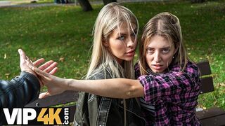 Világos Szőke bűbájos Zlata Shine megcsalja barátnőjét bazinagy faszos főnökkel