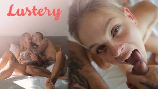 Szöszke amatőr szépség vadító cumizása pov-ben