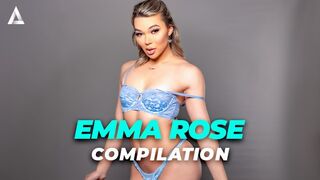 Emma Rose forró transzi leszbi kalandjai – kettős dugás, édeshármas hancúr és vad popócska örömök