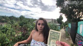 Forró dél amerikai bige egy dollárért kap baszást