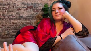Casting Forgatás curvy: szétkúrja a nevelő kiscsaját, hogy féltékennyé tegye a voltját
