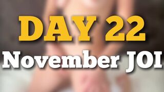 November legelső napja: buja maszturbáció egy szexy milf-fel