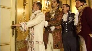 La Maschera di Ferro legelső epizód retro pornó Chris Charming gigászi farkával és kicsike keblű kiscsaj análjával