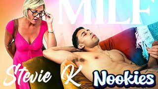 Nookies - Világos Szőke Mostohaanya Stevie K Erőszakos Leckét Ad Blake Riversnek Fantasztikus Lovaglási Tudásával